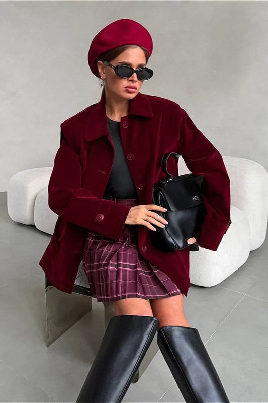 Classic Vintage Coat with a Flattering Fit