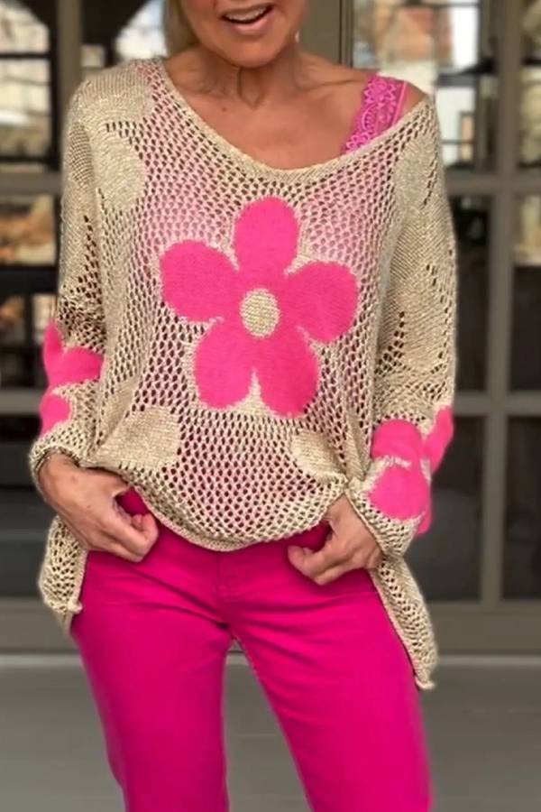 Vintage Inspired Sweater with a Contemporary Edge