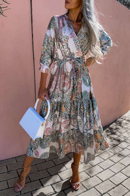 A Vintage Style Dress with Delicate Timeless Details