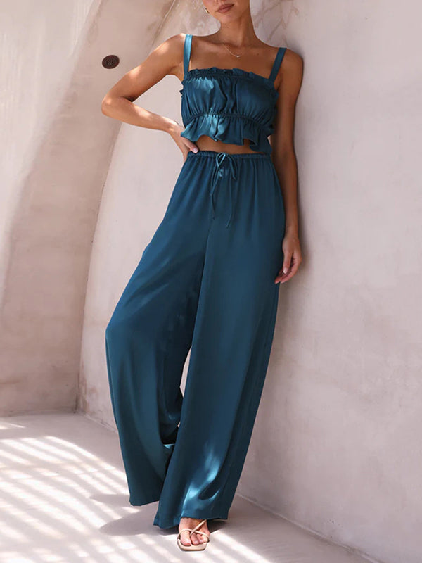 A Vintage Style Pants with Delicate Timeless Details