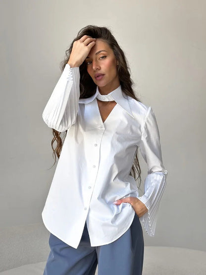 A Vintage Style Blouse with Delicate Timeless Details