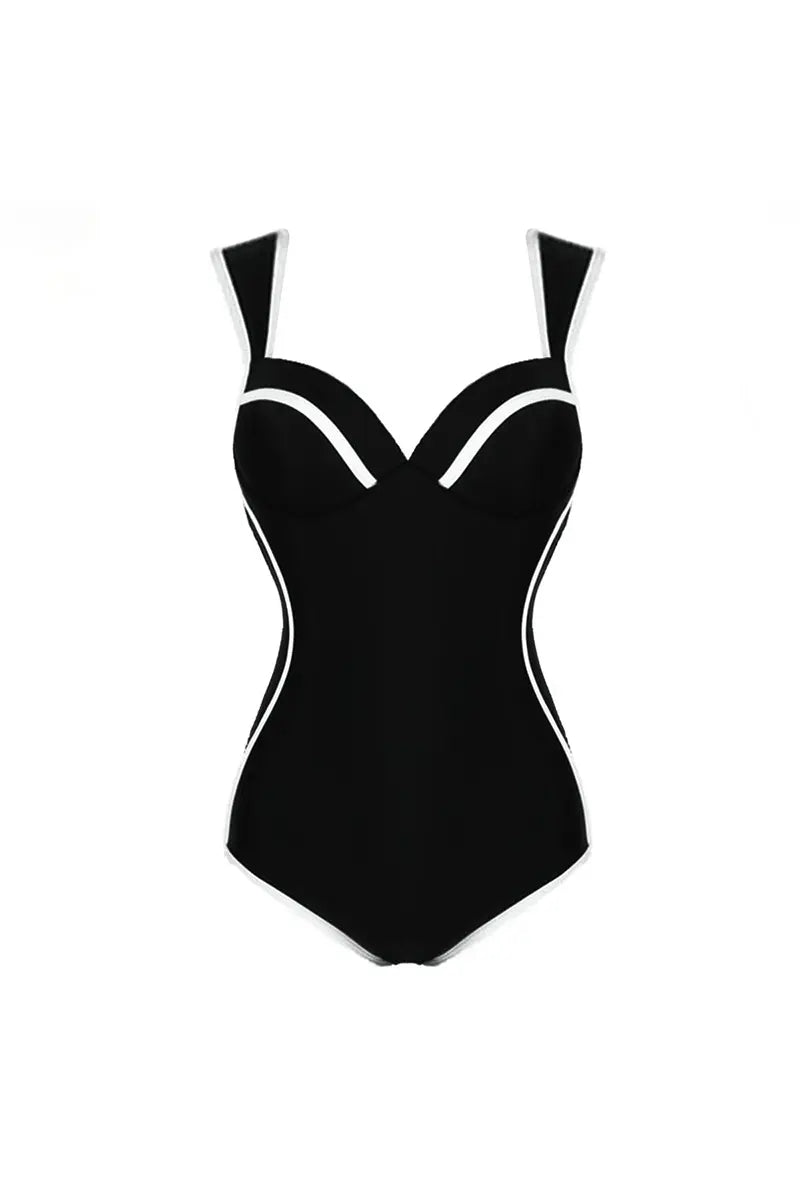 Well Tailored Swimsuit with a Graceful Silhouette