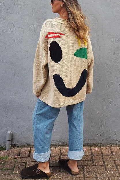 Classic Vintage Sweater with a Flattering Fit