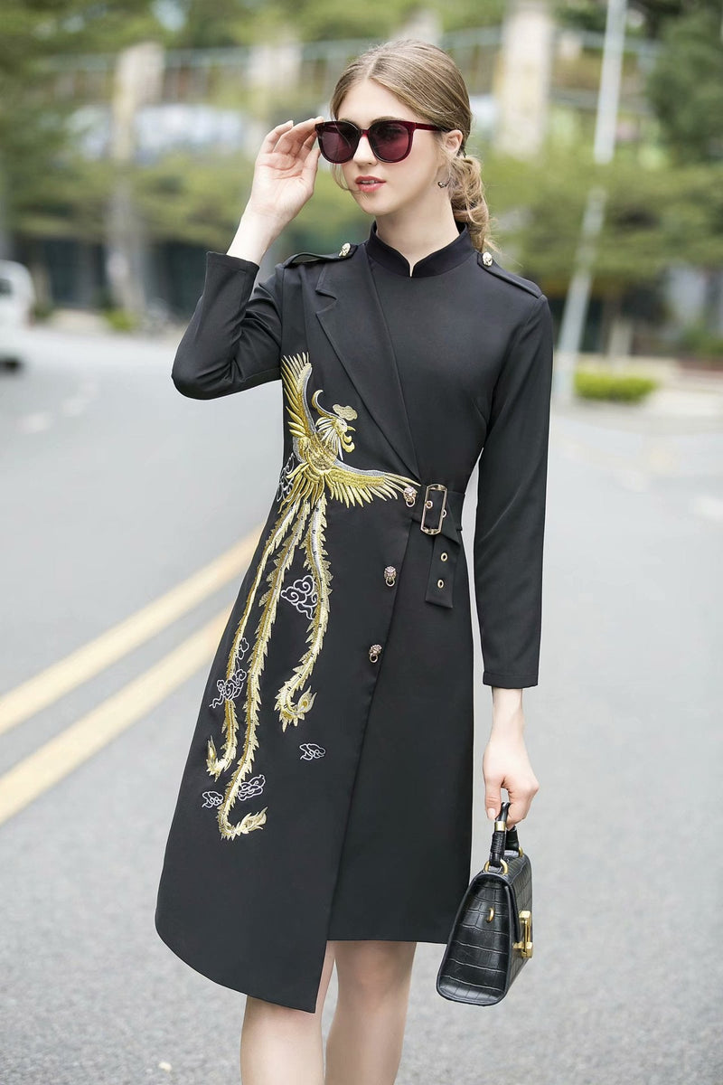 Classic Vintage Dress with a Flattering Fit