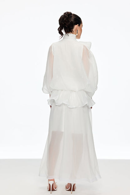 A Vintage Style Dress with Delicate Timeless Details