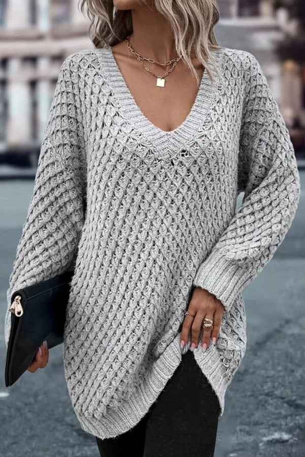 A Vintage Style Sweater with Delicate Timeless Details