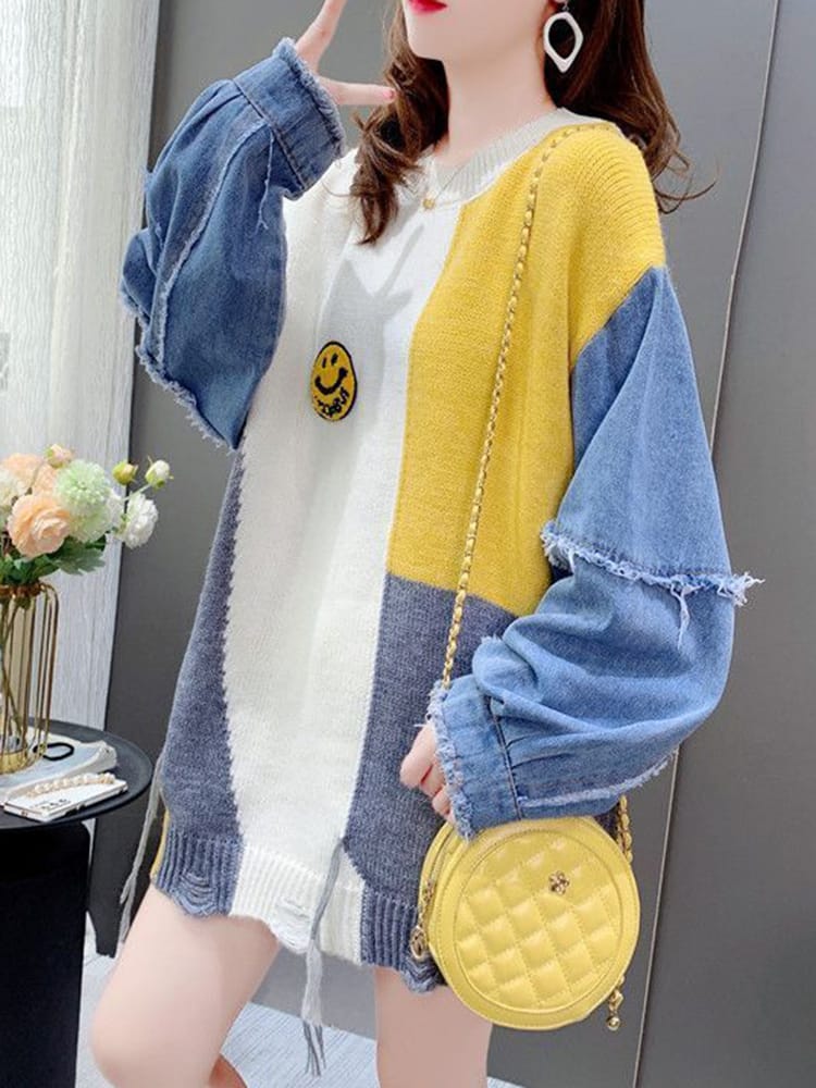 A Vintage Style Sweater with Delicate Timeless Details