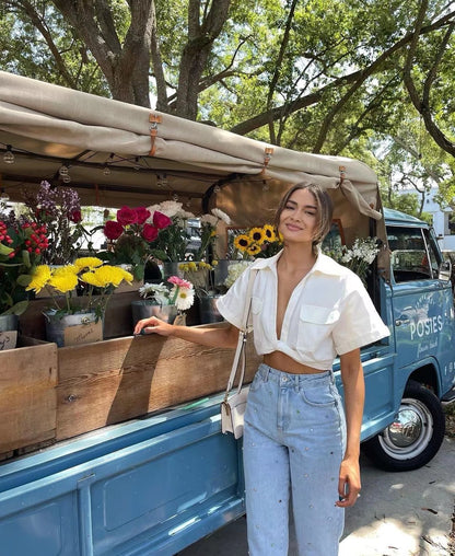 A Vintage Style Shirt with Delicate Timeless Details