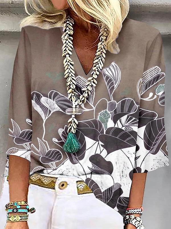 A Vintage Style T-Shirt with Delicate Timeless Details