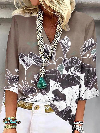 A Vintage Style T-Shirt with Delicate Timeless Details