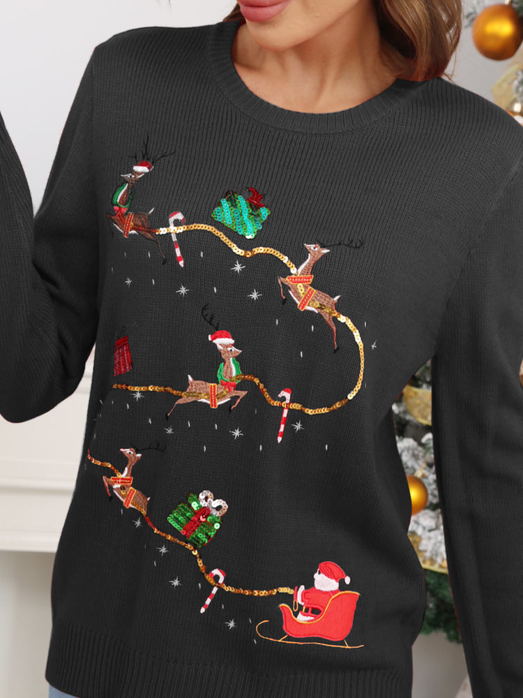 Classic Vintage Sweater with a Flattering Fit