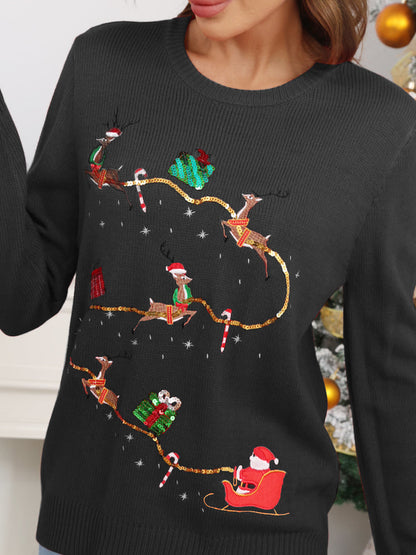 Classic Vintage Sweater with a Flattering Fit