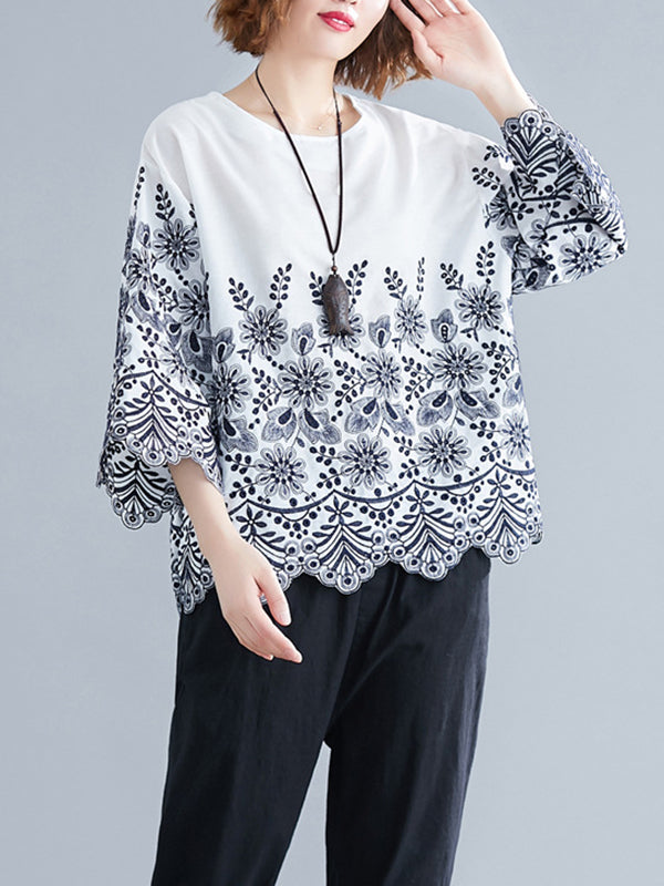 Vintage Inspired Blouse with a Contemporary Edge