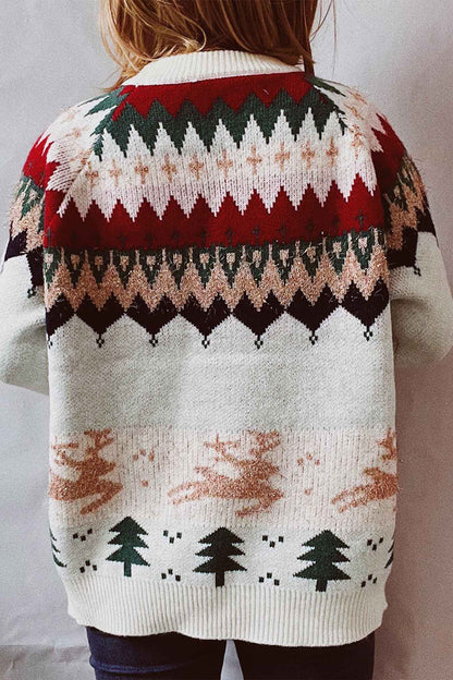 A Vintage Style Sweater with Delicate Timeless Details