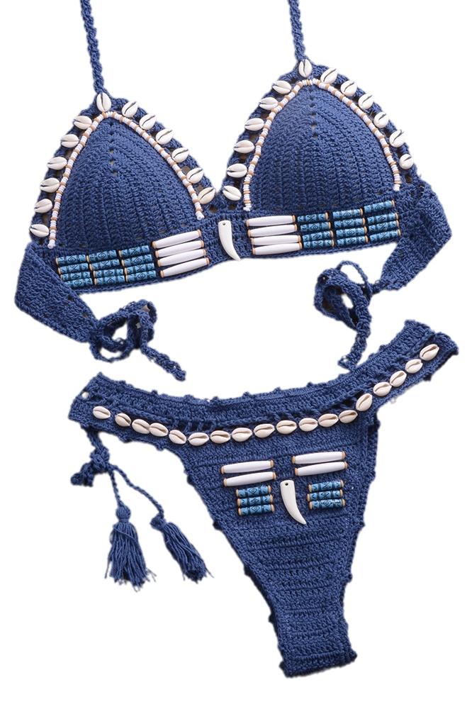 A Vintage Style Bikini with Delicate Timeless Details