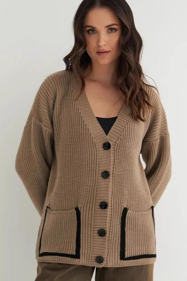 A Vintage Style Cardigan with Delicate Timeless Details