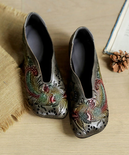 A Vintage Style Shoes with Delicate Timeless Details