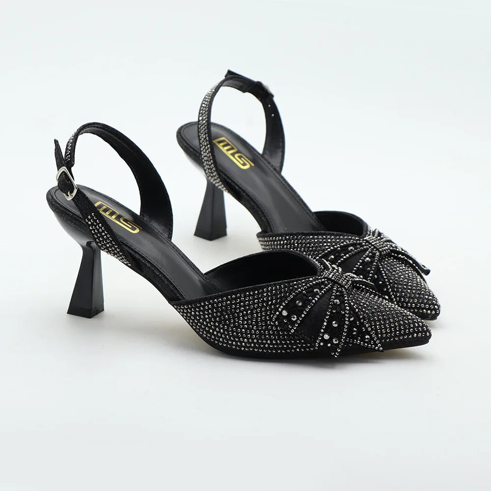 A Vintage Style Heels with Delicate Timeless Details