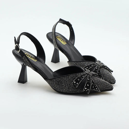 A Vintage Style Heels with Delicate Timeless Details