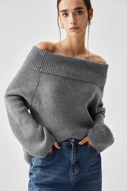 A Vintage Style Sweater with Delicate Timeless Details
