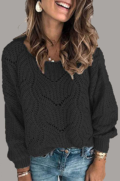 Beautifully Finished Sweater in a Timeless Design