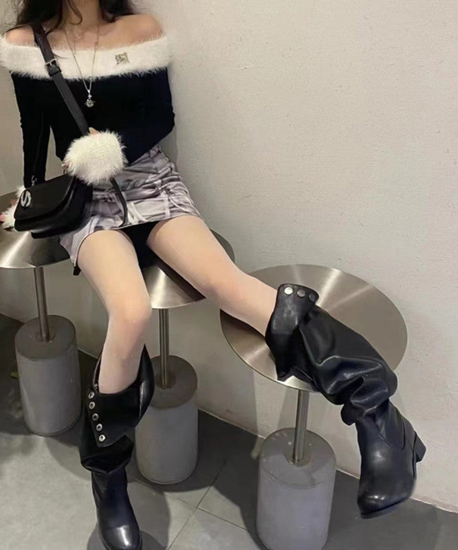 Vintage Inspired Boots with a Contemporary Edge