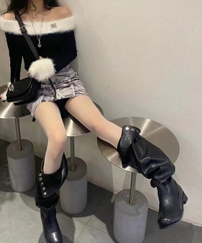 Vintage Inspired Boots with a Contemporary Edge
