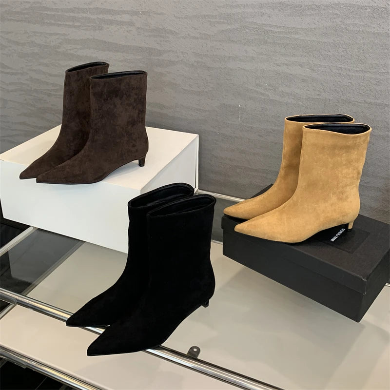 Sophisticated Boots with a Clean Classic Look