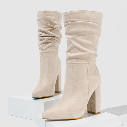 A Vintage Style Boots with Delicate Timeless Details