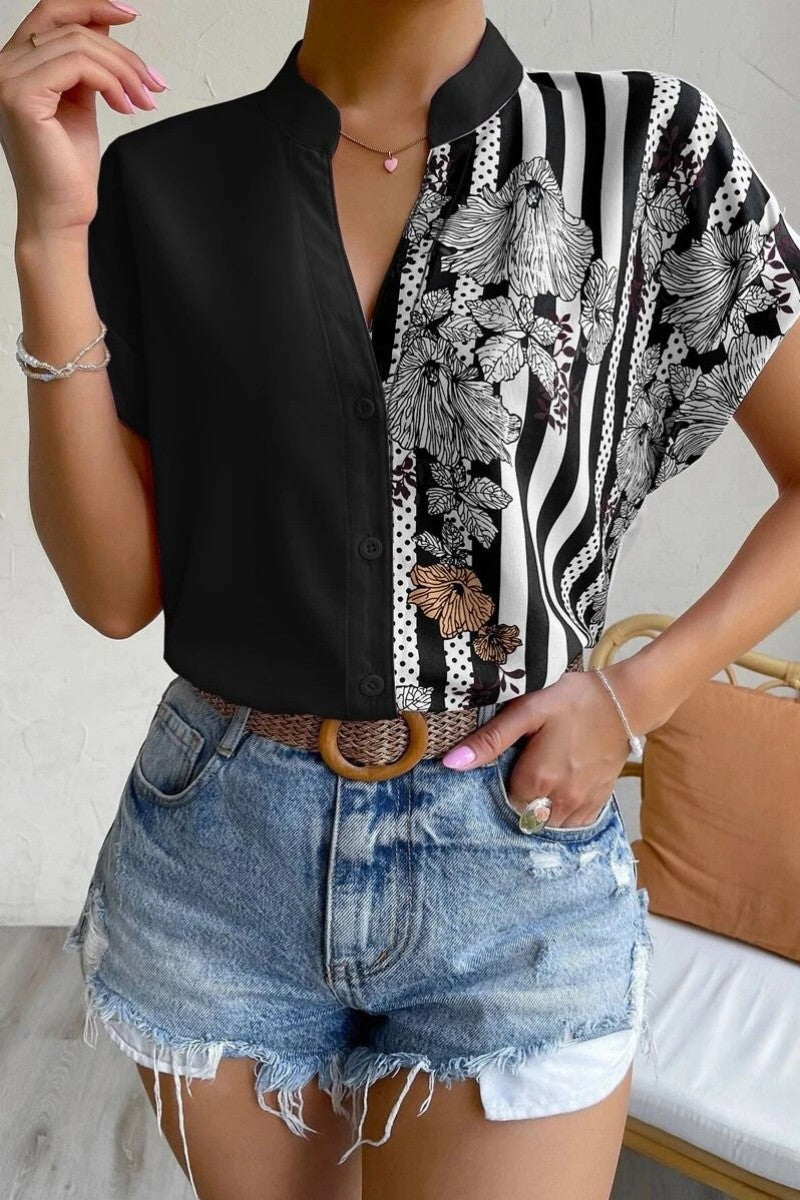 Vintage Inspired Blouse with a Contemporary Edge