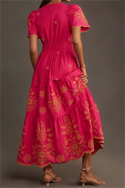 A Vintage Style Dress with Delicate Timeless Details