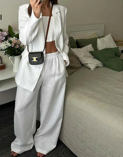 A Vintage Style Pants with Delicate Timeless Details