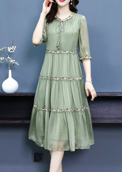 A Vintage Style Dress with Delicate Timeless Details