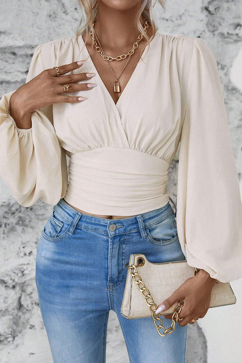 A Vintage Style Top with Delicate Timeless Details