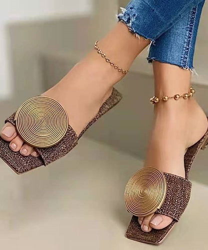 Sophisticated Sandals with a Clean Classic Look