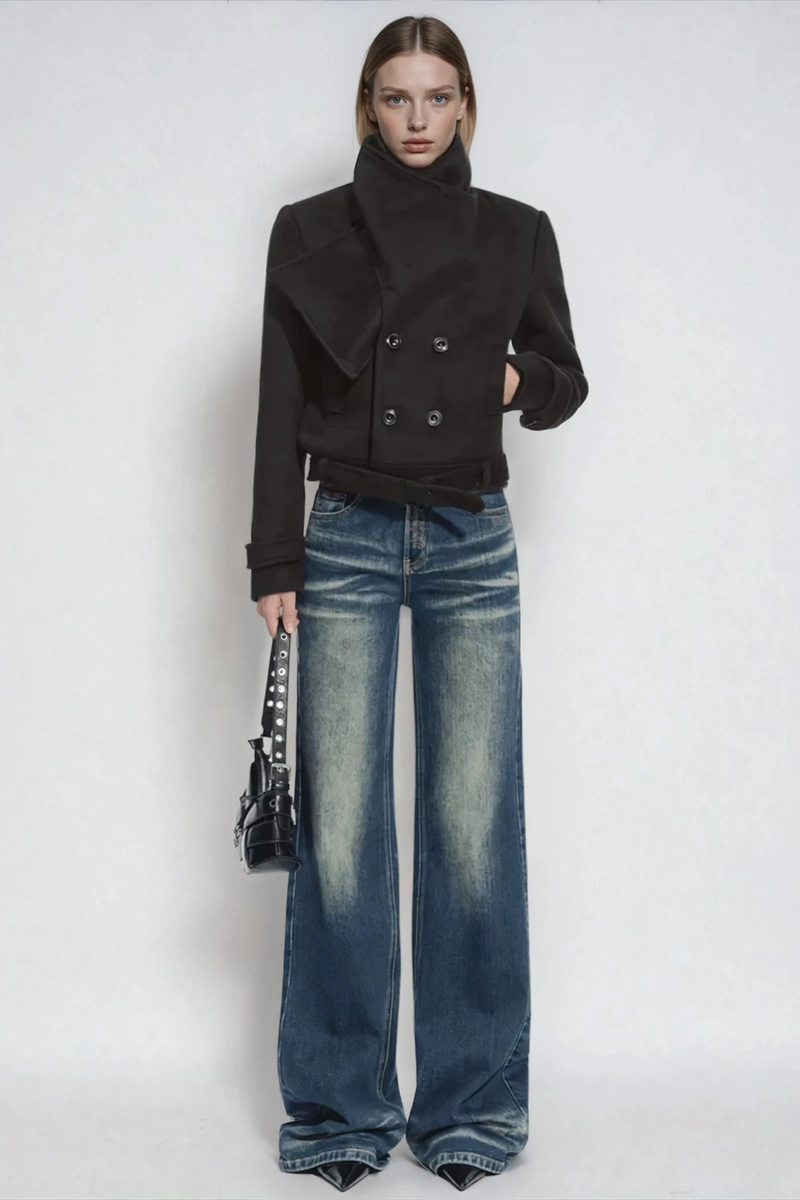 Classic Vintage Jacket with a Flattering Fit
