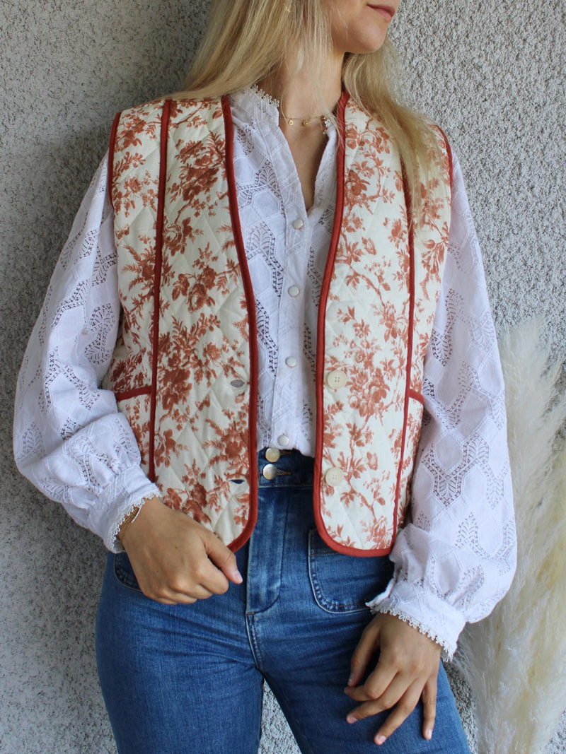 A Vintage Style Coat with Delicate Timeless Details