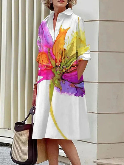 Classic Vintage Dress with a Flattering Fit