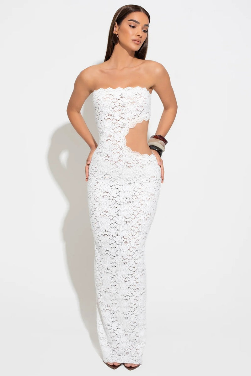 A Vintage Style Dress with Delicate Timeless Details