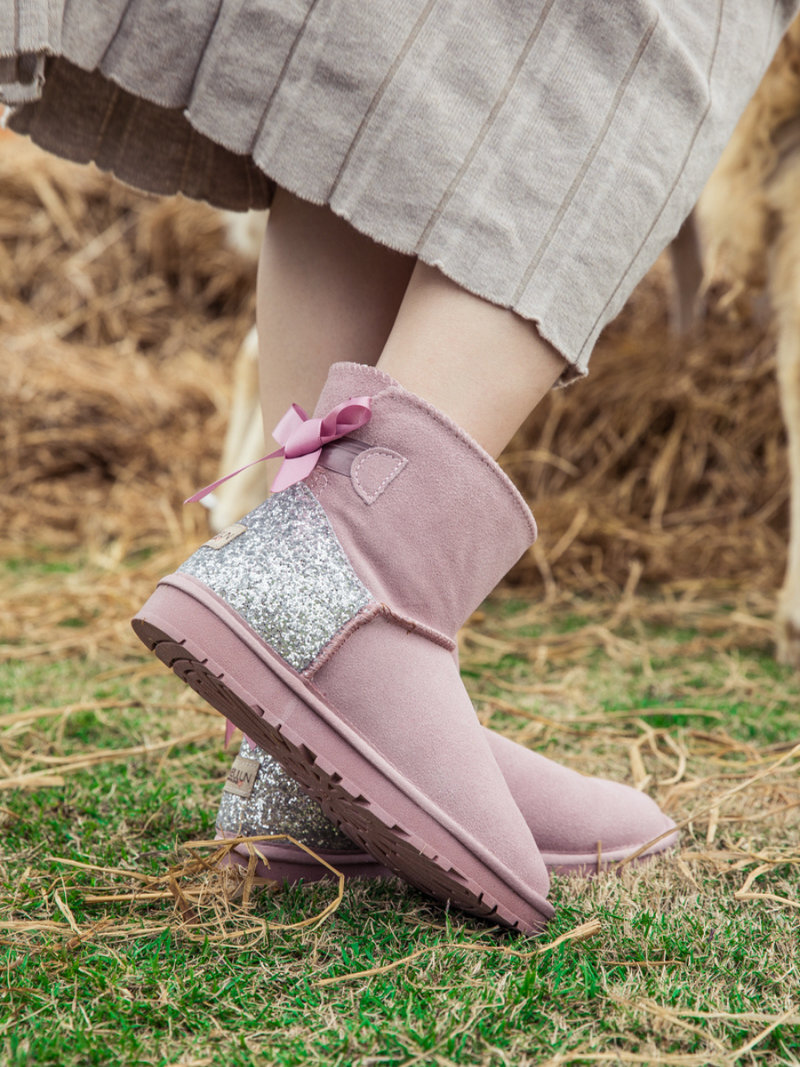 A Vintage Style Boots with Delicate Timeless Details