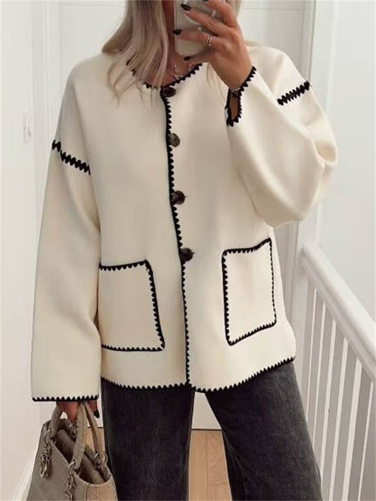 Vintage Inspired Cardigan with a Contemporary Edge