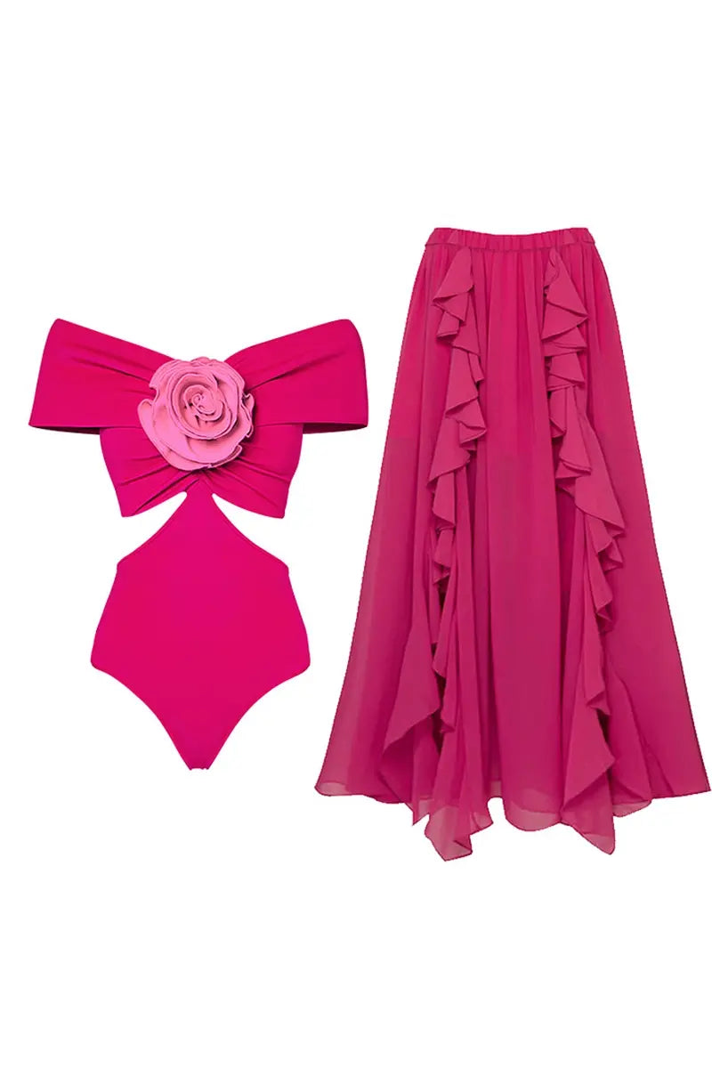 A Vintage Style Swimsuit with Delicate Timeless Details