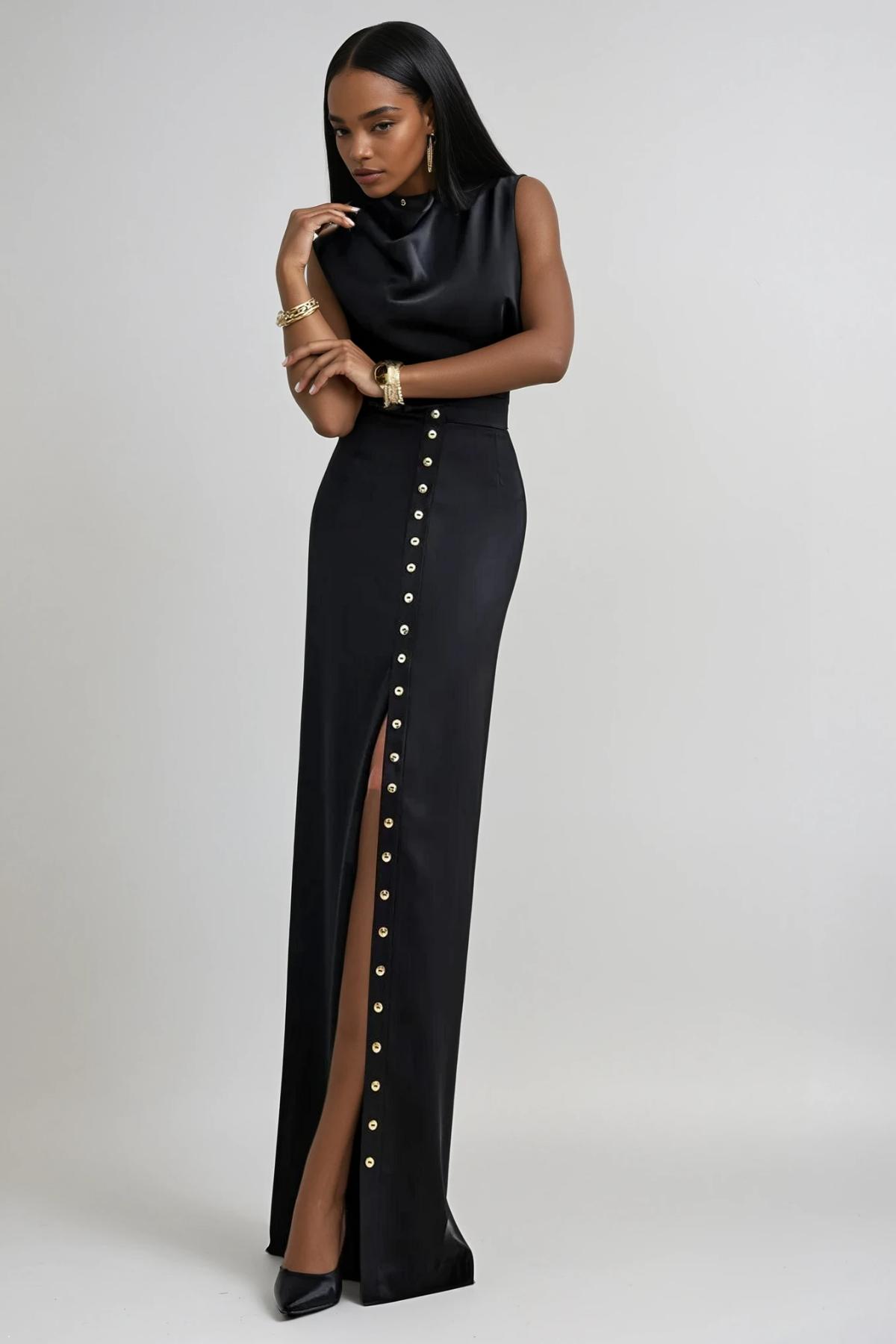 Well Tailored Garment with a Graceful Silhouette