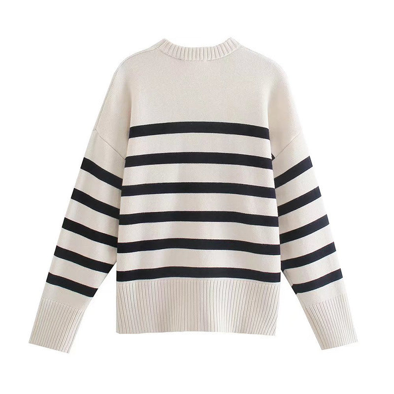 A Vintage Style Sweater with Delicate Timeless Details
