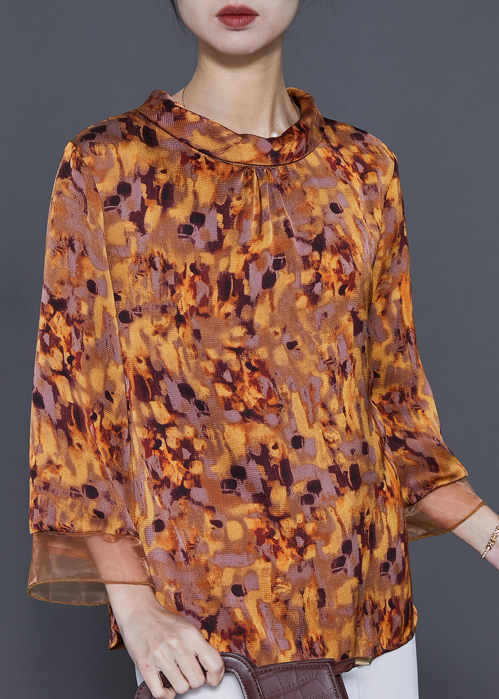Beautifully Finished Blouse in a Timeless Design