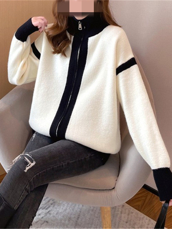 Well Tailored Cardigan with a Graceful Silhouette