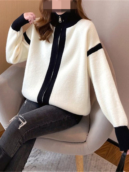 Well Tailored Cardigan with a Graceful Silhouette