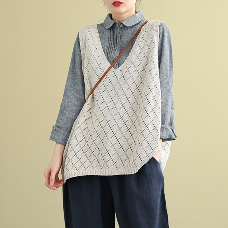A Vintage Style Sweater with Delicate Timeless Details