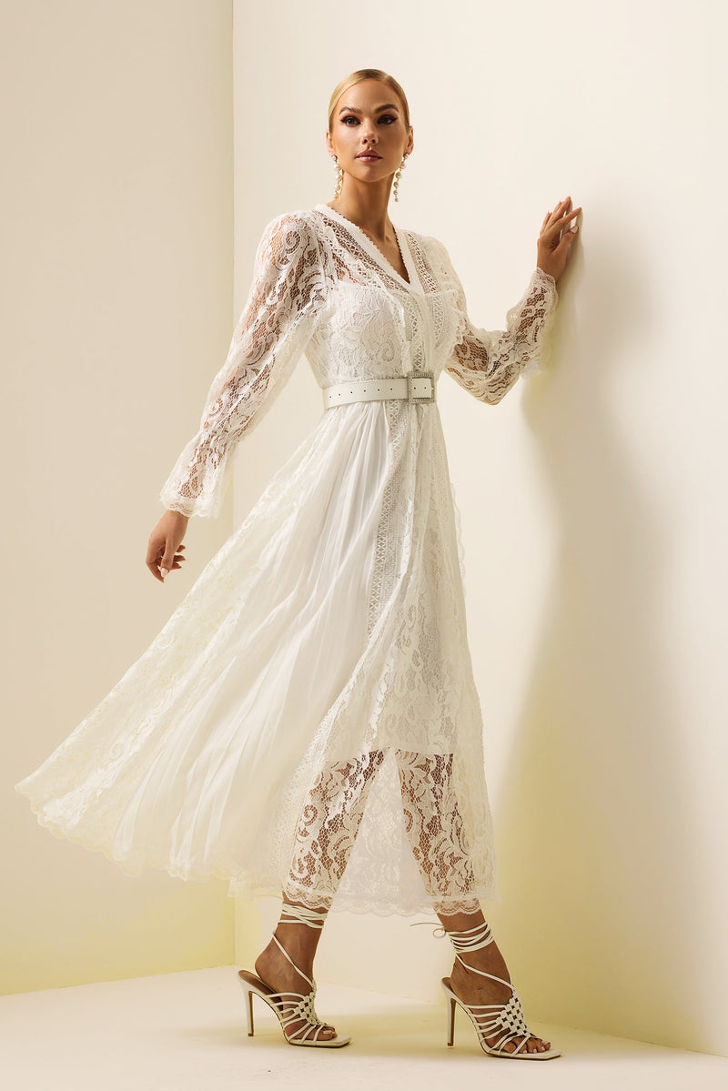 A Vintage Style Dress with Delicate Timeless Details