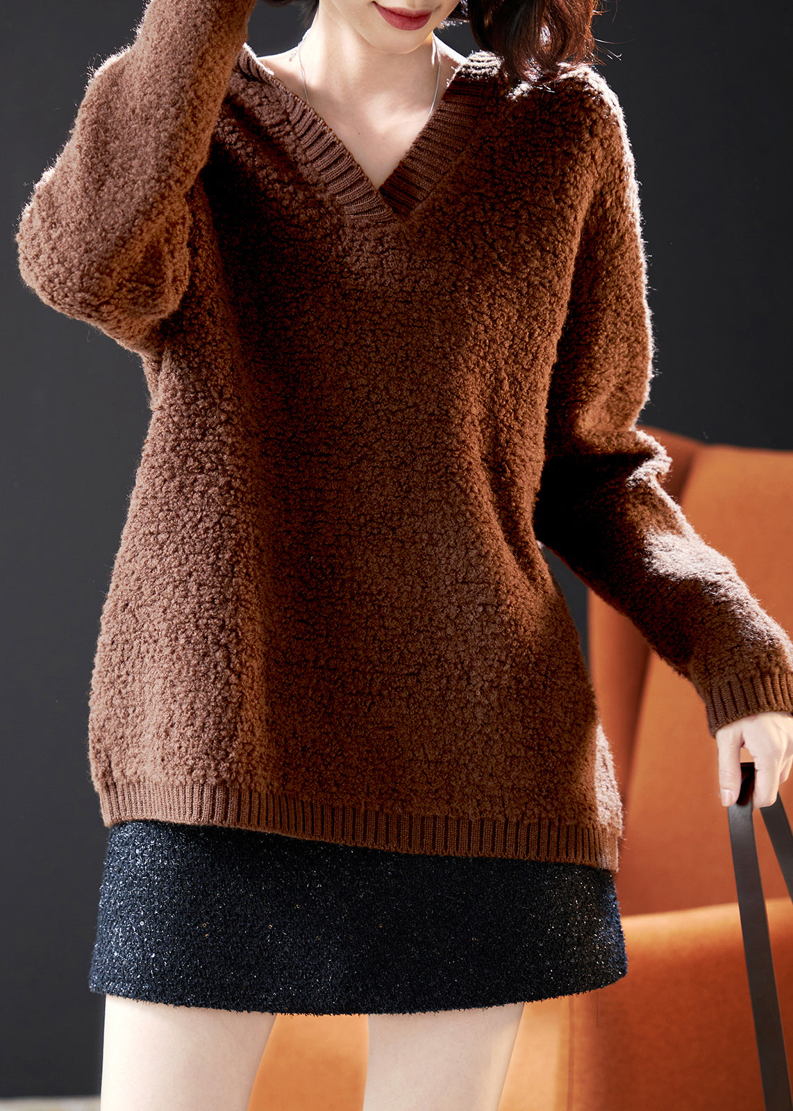 Gracefully Styled Sweater for Any Occasion